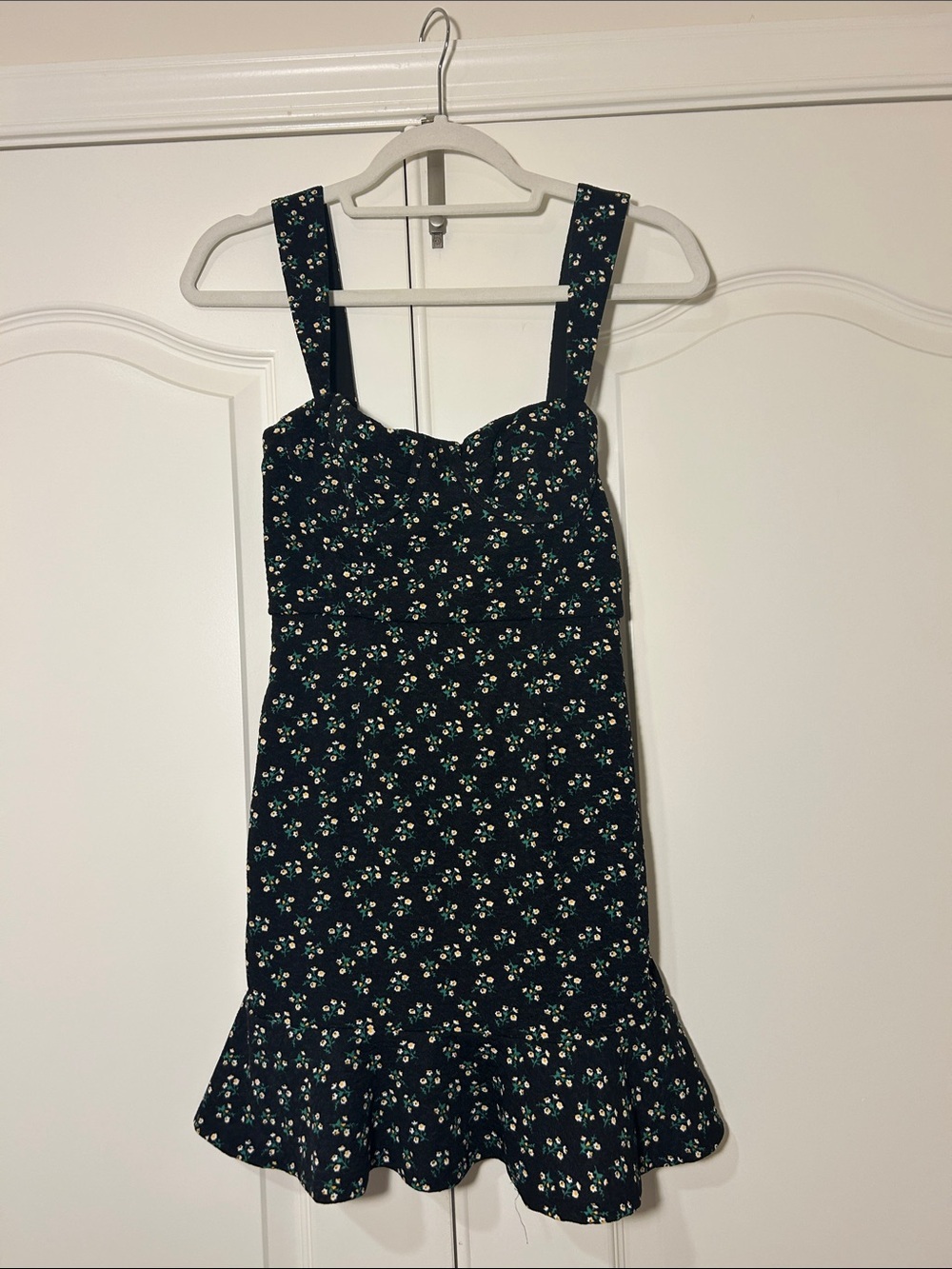 Anthropologie Hutch Ditsy Floral Corset Mini Dress - Picture 2 of 4